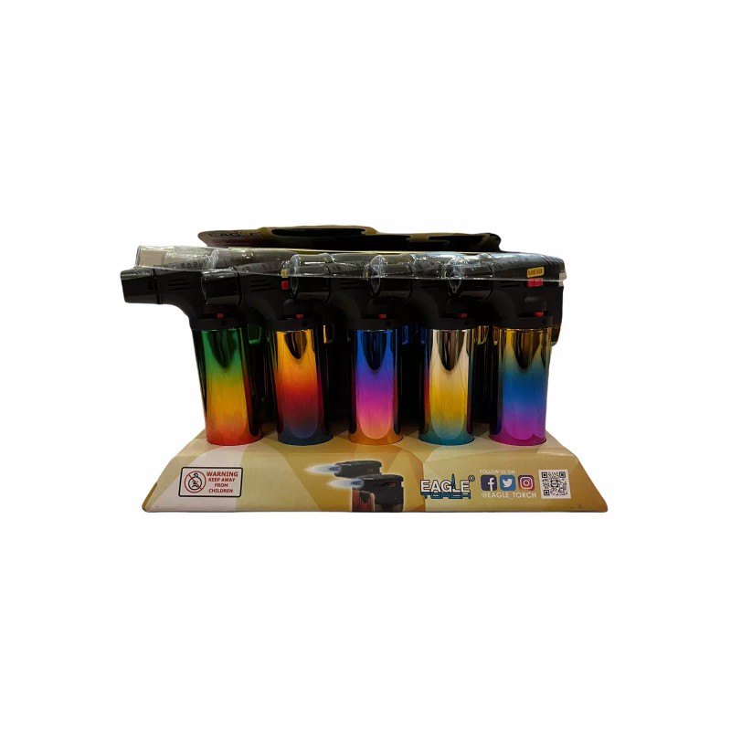 Eagle torch lighters with neo chrome pt101ncr with metallic colors