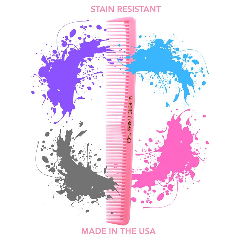 Allegro Combs 400 Barber Combs Cutting Combs All Purpose Combs