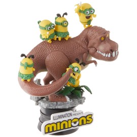 Beast Kingdom Minions: Prehistoric DS-048 D-Stage Statue, Multicolor, 6 inches