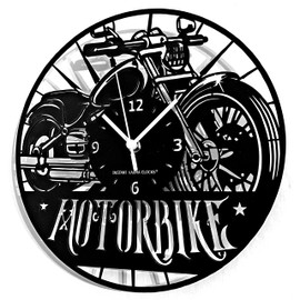 Instant Karma Clocks Motorcycle Racing Wall Clock Motorcycle Driving Gift Idea Motorcycle Lovers