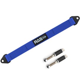 Nylon Premium Quad Wrap Suspension Limit Strap,Shock Suspension Travel Webbing for Off Road ATV UTV SXS with 10,000 Lb Webbing Strength (Blue, 22")