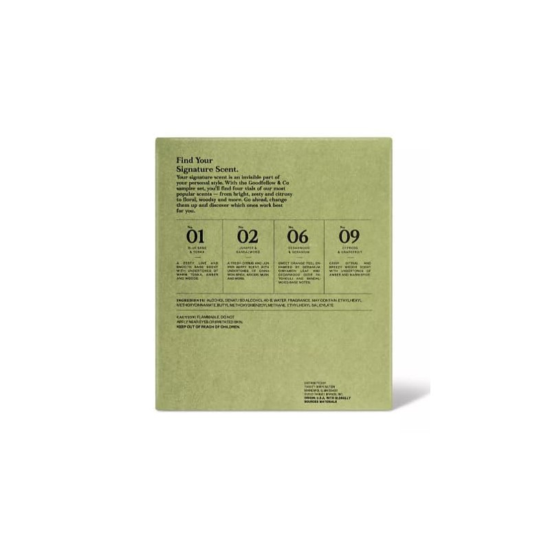 Goodfellow & Co Men's Cologne Sampler Set - Trial Size