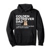 Golden Retriever Dad Definition Golden Retriever Owner Dog Pullover Hoodie
