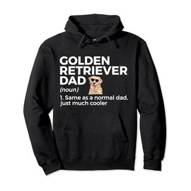 Golden Retriever Dad Definition Golden Retriever Owner Dog Pullover Hoodie
