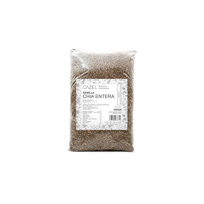 Semilla De Chía Calidad Premium 500g