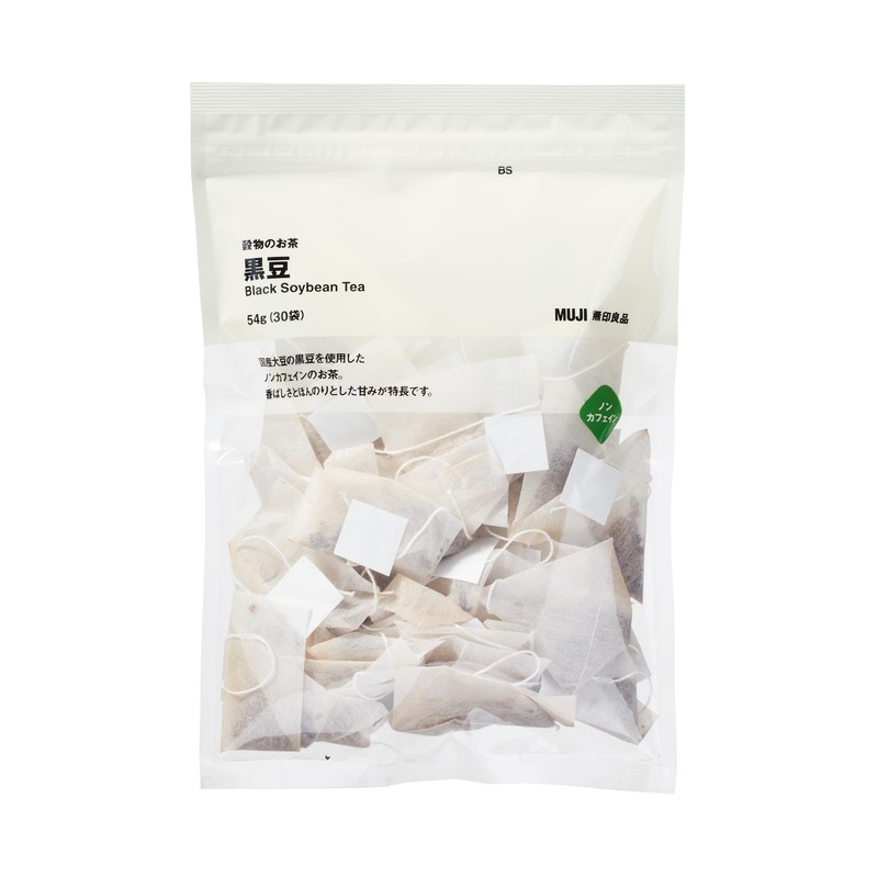 Muji 15261642 Large Bag Grain Tea Black Beans, 1.9 oz