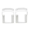 Vinyl Fence Railing Deluxe Bracket Kit- 2 Sets | Vinyl