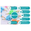 Baixi 16 Kit Agarres Para Lápices Niños Corrector De Escritura