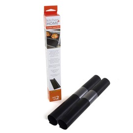 Kitchen + Home Toaster Oven Liner - Heavy Duty 100% PFOA & BPA Free – Non-stick Reusable Toaster Oven Liner - 2 Pack