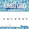 Plato Jumbo Grid Large Print 2026 12x24" (Hanging) Square Wall
