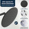HammerHead Showers® Solid Metal 8 Inch Rainfall Shower Head –