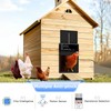 GRUBSFARM Automatic Chicken Coop Door - Programmable with App Timer,