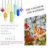 HDCRYSTALGIFTS 7pcs Prisms Crystal Suncatchers for Windows Hanging Rainbow Maker