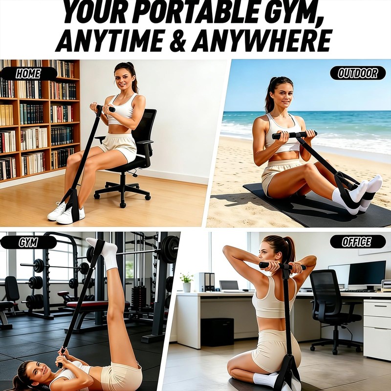 Upgraded Resistance Bands with Handles, Thickened Latex Tubes and Soft
