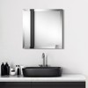 Empire Art Direct Modern Frameless Wall Mirror, 1" Beveled Mirror,