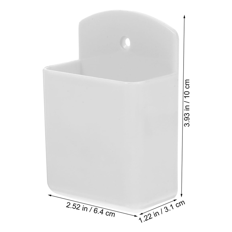 NUOLUX 2pcs Wall Mount Remote Control Box Locker Organizer Vertical