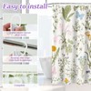 Shower Curtain Polyester Shower Curtains Hotel Bathroom Shower Curtain Washable