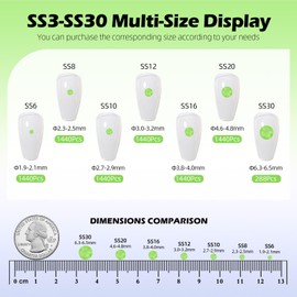 Meibite Mocha Lt.Green Flatback Rhinestones, Glass Rhinestones for Nail Art and Craft, Glue Fix, Loose Crystal Gemstones(Mocha Lt.Green, SS30, 288pcs, 6.4-6.6mm)