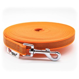 Twinkys Dog Style Recall Lead, Rubberised, 15 mm or 20 mm Wide, for Dogs up to 50 kg, 1 m to 50 m With Hand Loop, Made in Germany