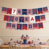 4th of July Banner 1776-2026, Patriotic Party Decorations