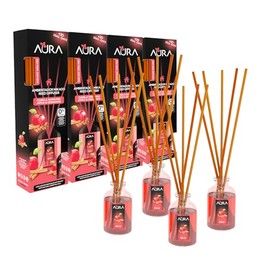 Aura Mikado 4pack Canela Manzana