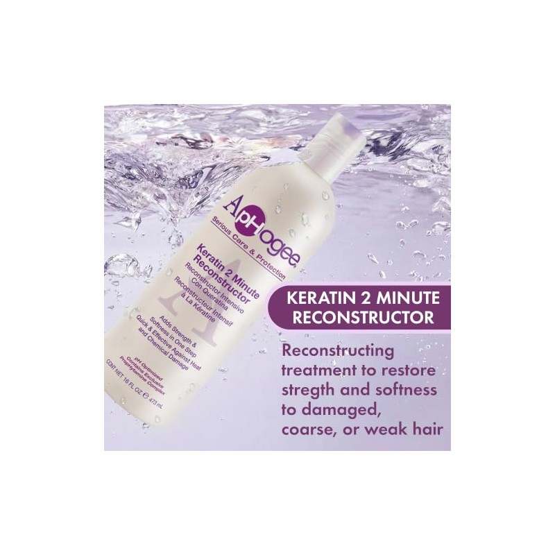 ApHogee Intensive 2 Minute Keratin Reconstructor (16 OZ)