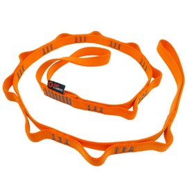 GM CLIMBING 22kN CE UIAA Certified 16mm Nylon Daisy Chain Sling 120cm Aid Climbing Rappel Aerial Yoga Hammock Sling Strap Belt Pack of 1