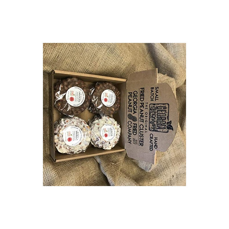 Mixed - Vanilla & Chocolate Fried Peanut Cluster