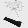 Folding Campfire Stand Portable Folding Fire Pit Portable Fire Pit