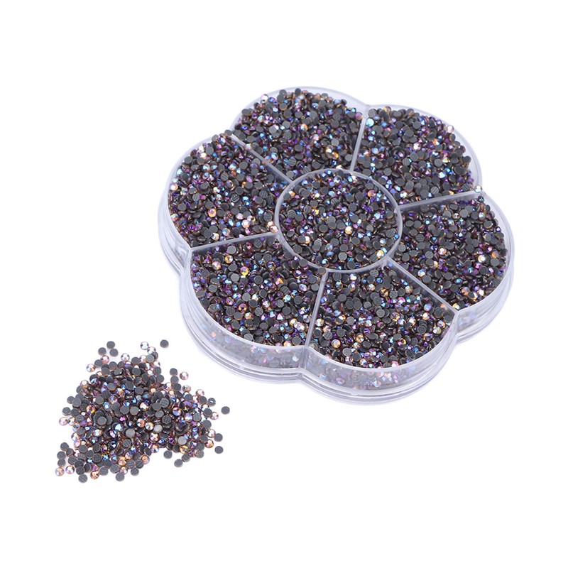 14400pcs Rhinestones Shiny Transparent Decorative Nail Art Accessories for Clothes