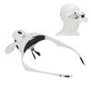 Headband Magnifier Helmet Structure 5 Magnifying Optical Lenses Ergonomic 2