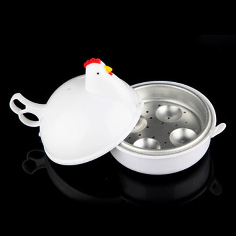 Microwave Egg Boiler, 4 Eggs Boiler Cooker, Microwave Egg Steamer