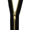 Realm Brass Teeth Jeans Zip for Sewing, Crafts, Clothing and