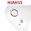 1Storm Motorcycle Dual Lens Full Face Helmet Shield: Model HJAH15