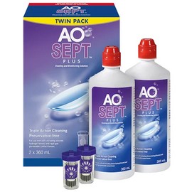 Aosept Plus Twin Pack 2 x 360mL