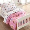 Wildkin Plush Blanket Bundle with Cotton 4 Pc Toddler Bed