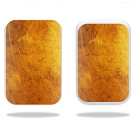 MightySkins Skin Compatible with HP Sprocket wrap Cover Sticker Skins Textured Gold