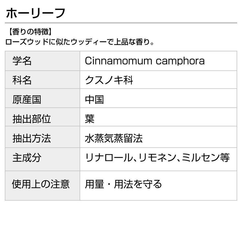 Holy Leaf 50ml Incent Essential Oil Essential Oil