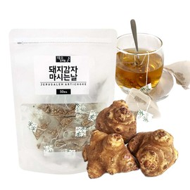 Jerusalem artichoke 50T Tea bags Korean Flavor 돼지감자 K-food Healthy 3.4oz packaged