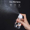 Small Spray Bottle with Fine Mist, 2 Pack 3.4oz/100ml Travel