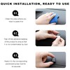 ZNDAW 8PCS Car Dashboard Mini Hooks, Strong Self Adhesive Vehicle