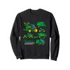 Tractor Farmer Farming Vehicles Trucks Farm Boys Kids Sweatshirt