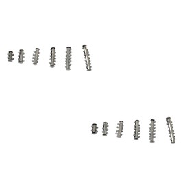 NUOBESTY 20pcs Jewelry Accessories Multi-Strand Clasp Connectors for Necklace and Bracelet Making for Jewelry Making Findings and Designs