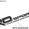LIGHTCOR TRD SPORT TOYOTA RACING DEVELOPMENT Truck Decals Set of