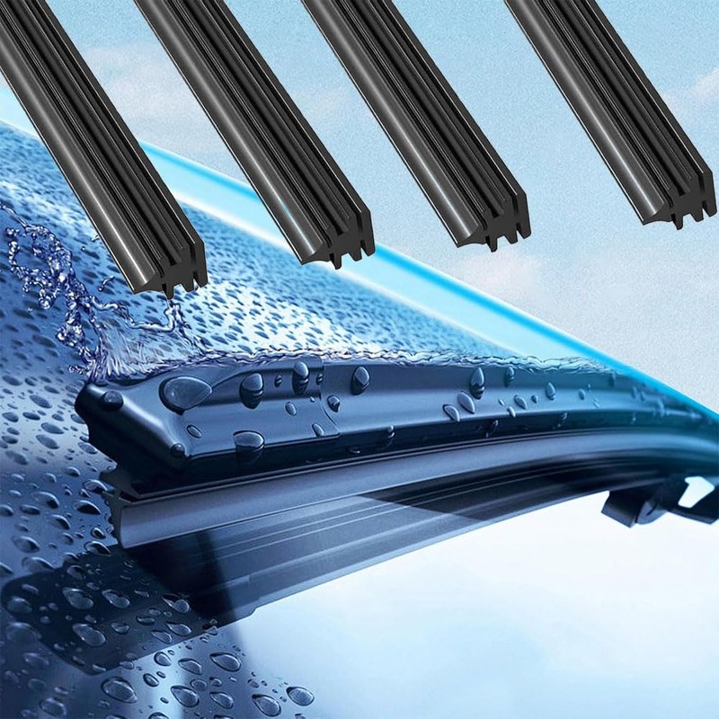 Pack of 6 Windscreen Wipers Rubber Windscreen Wipers Cutter Wiper