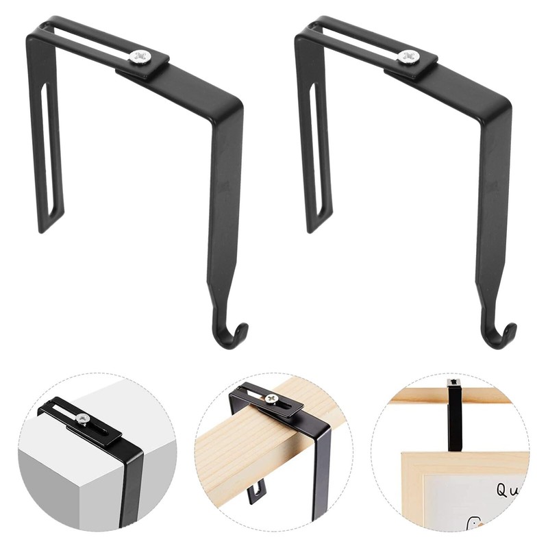 Operitacx 5pcs Adjustable Cubicle Hooks Small Hooks Partition Hanger Hanging