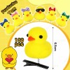 100 Pzas Patitos Con Horquilla O Pollitos Broche Accesorio
