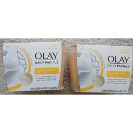 Olay 2 Olay Daily Facials 5-in-1 Water Activated Dry Cloths Nourishing Clean Shea 33