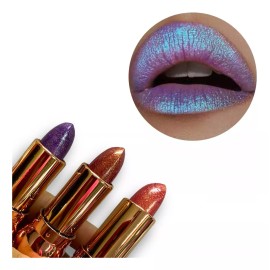 Miss Betty 24 Labiales Polvo De Hadas Holográfico Lipstick Glitter