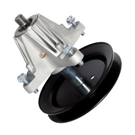 SCBHWJ 918-04822 Spindle Assembly 918-04822B 618-04822 618-04822A 618-04822B 918-04889A 918-04889 for M TD TRO y Bilt LTX1040 LTX1042 LTX1045 RZT-42 with 4 Mounting Bolts for 42" Deck